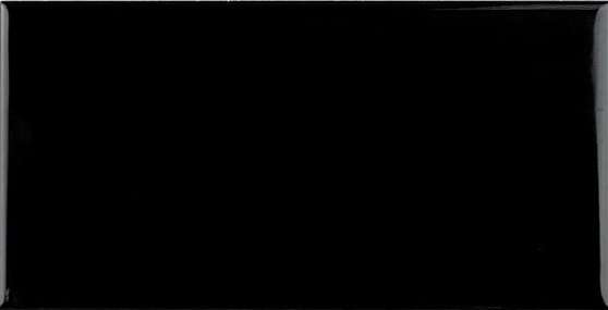 Керамическая плитка Adex ADNE1080 Liso PB Negro, цвет чёрный тёмный, поверхность глянцевая, кабанчик, 75x150