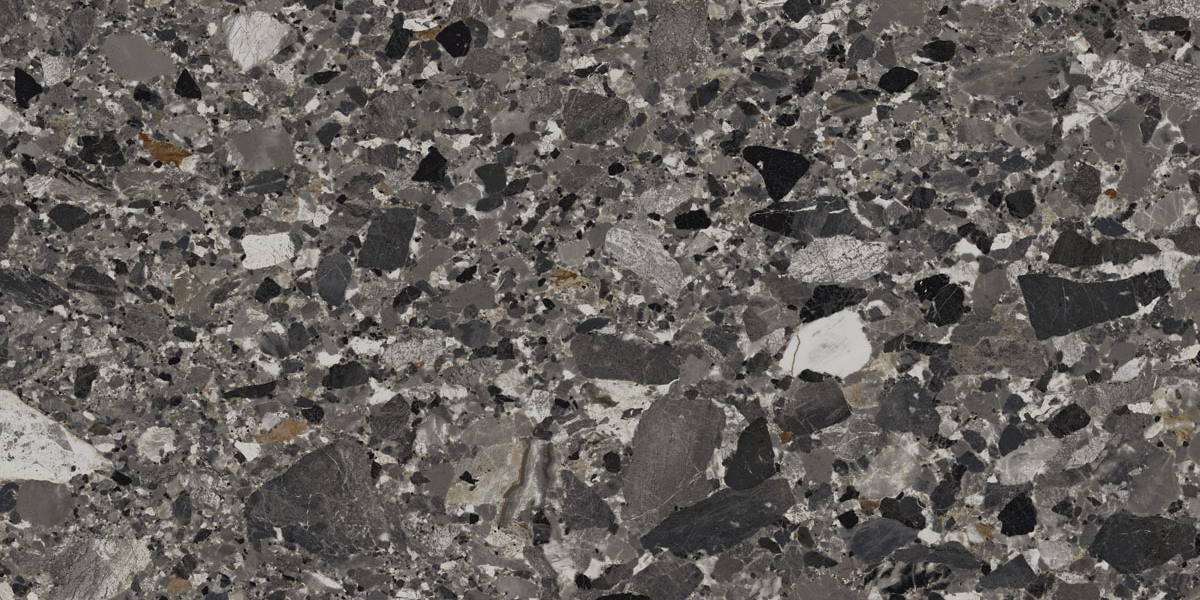 Толстый керамогранит 20мм Monocibec Chiaroscuro Cliff Major 20mm Grip Rett 120059, цвет серый, поверхность структурированная, прямоугольник, 500x1000