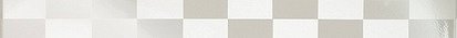 Бордюры Cedam Lustri List Dama Bianco Lucido, цвет белый, поверхность глянцевая, прямоугольник, 40x500