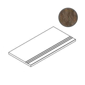 Спецэлементы Italon NL Wood Pepper Bordo Grip 620090000241, цвет коричневый, поверхность структурированная, прямоугольник, 300x600