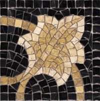 Вставки Vives Iliada Cantonera Afrodita Negro, цвет чёрный, поверхность полированная, квадрат, 217x217