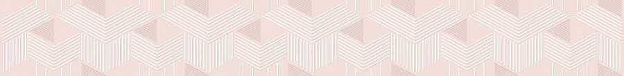 Керамическая плитка Azori Lounge Border Blossom Geometria, цвет розовый, поверхность матовая, прямоугольник, 62x505