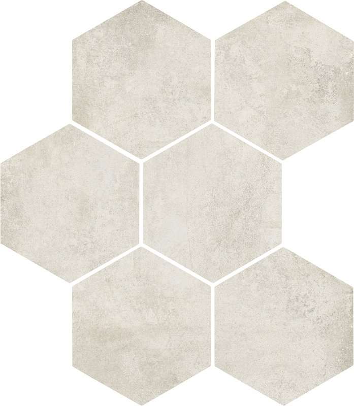 Керамическая плитка Marazzi Italy Clays Cotton MM5N, цвет серый, поверхность глазурованная, прямоугольник, 210x182