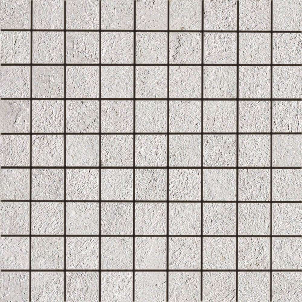 Мозаика Imola Concrete Project Mk.Conproj 30W, цвет белый, поверхность матовая, квадрат, 300x300