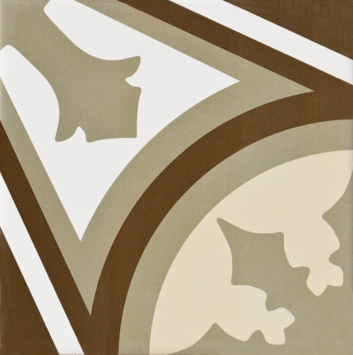 Керамическая плитка Aparici Vanguard Rise, цвет коричневый, поверхность матовая, квадрат, 200x200
