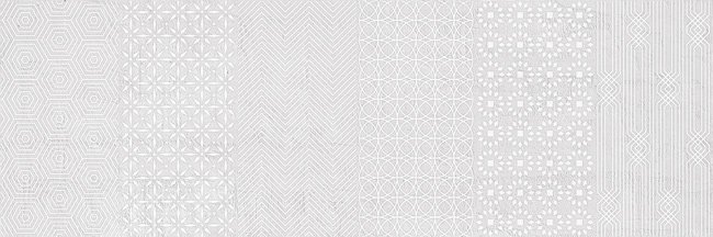 Керамическая плитка Vives Makran Minbu Blanco, цвет белый, поверхность матовая, прямоугольник, 250x750
