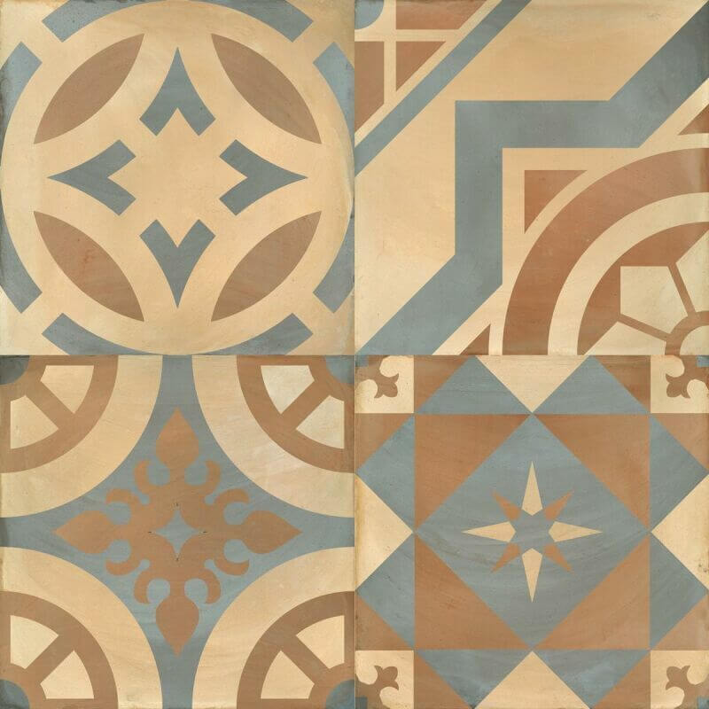 Декоративные элементы Cifre Decor Montblanc Paja 3, цвет бежевый, поверхность глянцевая, квадрат, 450x450