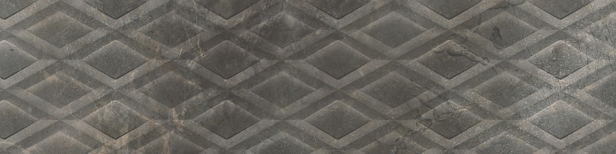 Декоративные элементы Cerrad Masterstone Graphite Geo Rect., цвет серый, поверхность матовая, прямоугольник, 297x1197
