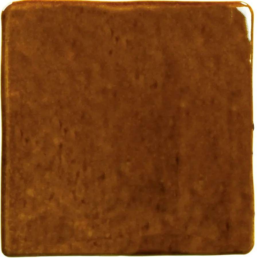 Керамогранит Wow Roots S Honey Gloss 128208, цвет коричневый, поверхность глянцевая, квадрат, 110x110
