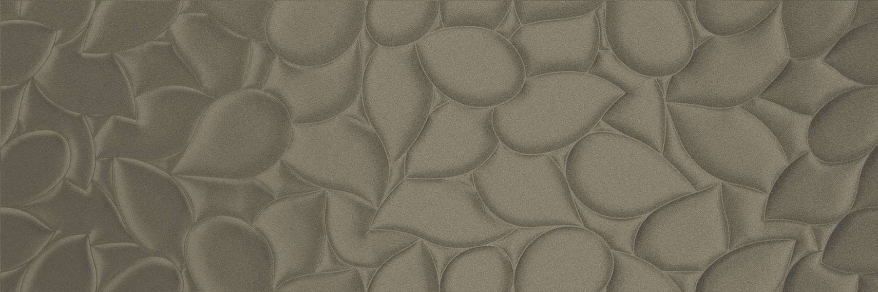 Декоративные элементы Sanchis Leaf Colours Silver, цвет серый, поверхность рельефная, прямоугольник, 330x1000
