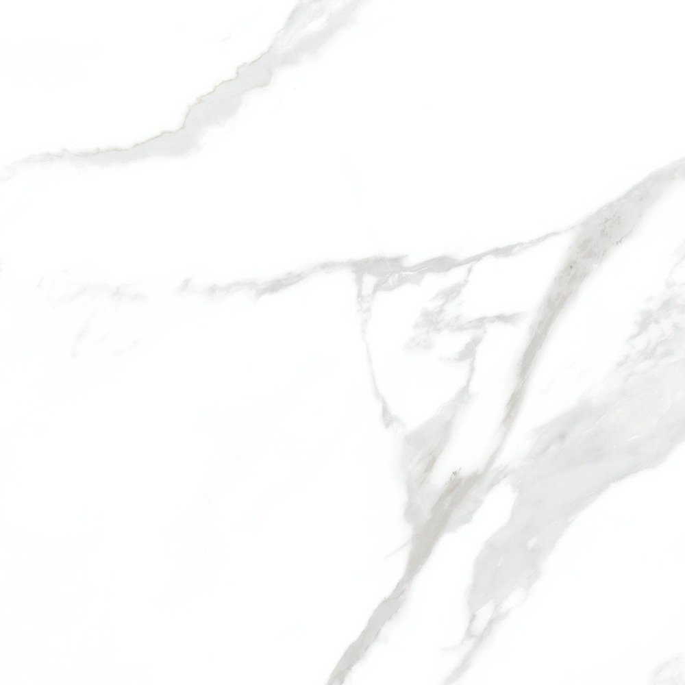 Керамогранит Cerdomus Statuario Bianco Lev Rett 72755, цвет белый, поверхность полированная, квадрат, 600x600