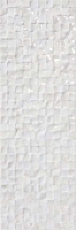Керамическая плитка Aparici Instant Nascar Focus, цвет белый, поверхность полированная, прямоугольник, 251x756