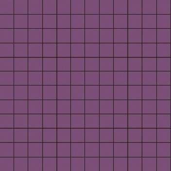 Мозаика Aparici Nordic Purple Mosaic 2,5X2,5, цвет фиолетовый, поверхность глянцевая, квадрат, 298x298