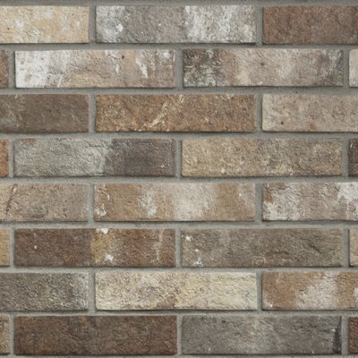 Керамогранит RHS Rondine London Multicolor Brick J85877, цвет разноцветный, поверхность матовая, под кирпич, 60x250