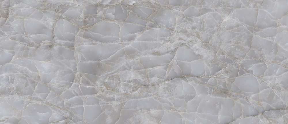 Широкоформатный керамогранит Emilceramica (Acif) Tele Di Marmo Reloaded Onice Klimt Lapp EJWZ, цвет серый, поверхность лаппатированная, прямоугольник, 1200x2780
