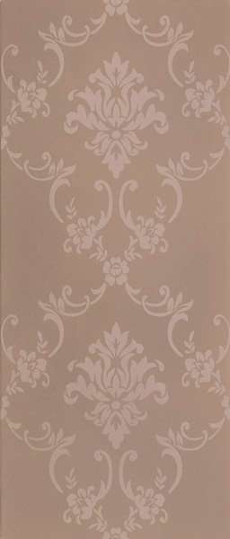 Керамическая плитка Cisa Liberty Damasco Tortora, цвет коричневый, поверхность матовая, прямоугольник, 320x750