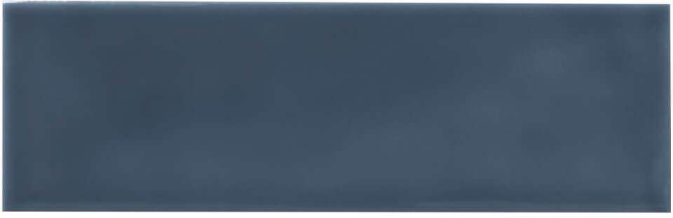 Керамическая плитка Adex Levante Liso Sirocco Glossy ADLE1021, цвет синий, поверхность глянцевая, под кирпич, 65x200
