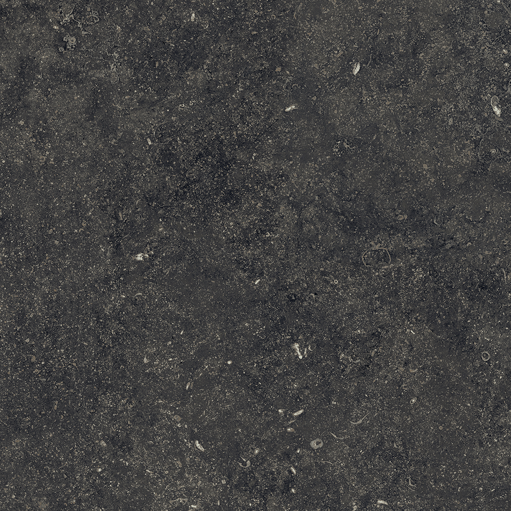 Керамогранит Italon Room Black Stone 610015000420, цвет чёрный, поверхность патинированная, квадрат, 600x600
