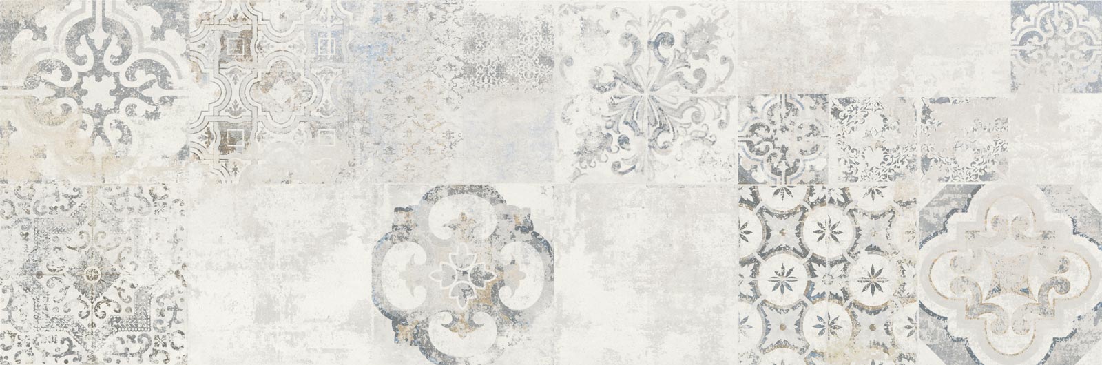 Декоративные элементы Ragno Terracruda Decoro Carpet Luce R02N, цвет белый, поверхность матовая, прямоугольник, 400x1200