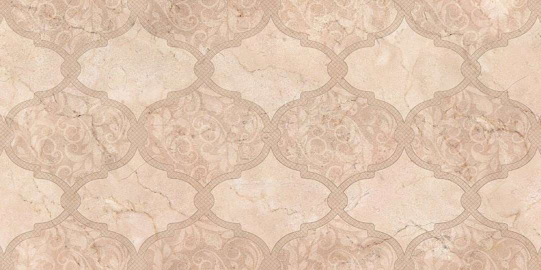 Керамическая плитка Belleza Плитка настенная Розмари коричневая 00-00-5-10-00-15-484, цвет бежевый, поверхность глянцевая, прямоугольник, 250x500