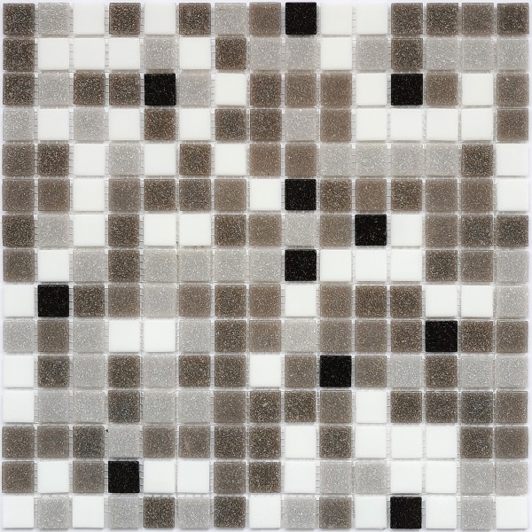 Мозаика Bonaparte Bonaparte Aspect, цвет серый разноцветный, поверхность глянцевая, квадрат, 327x327