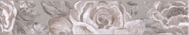 Бордюры Kerama Marazzi Бордюр Александрия серый 8270\3, цвет серый, поверхность матовая, прямоугольник, 57x300