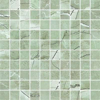 Мозаика MO.DA Attica Pro Mosaico Grigio (3x3) Lev, цвет серый, поверхность полированная, квадрат, 300x300