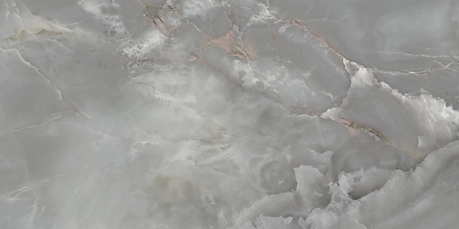 Керамическая плитка Azori Opale Grey, цвет серый, поверхность глянцевая, прямоугольник, 320x630