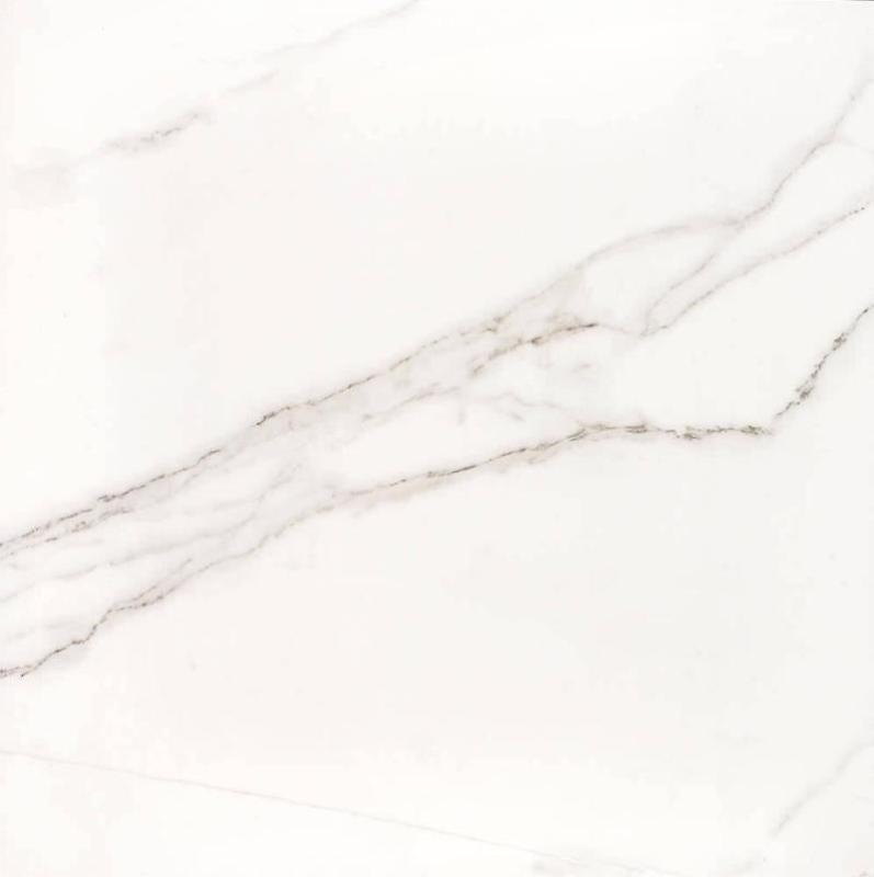 Керамогранит Love Tiles Precious Calacatta Amaciado, цвет белый, поверхность полированная, квадрат, 592x592