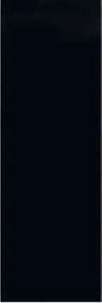 Керамическая плитка Petracers Gran Gala Nero Lucido, цвет чёрный, поверхность глянцевая, прямоугольник, 315x949