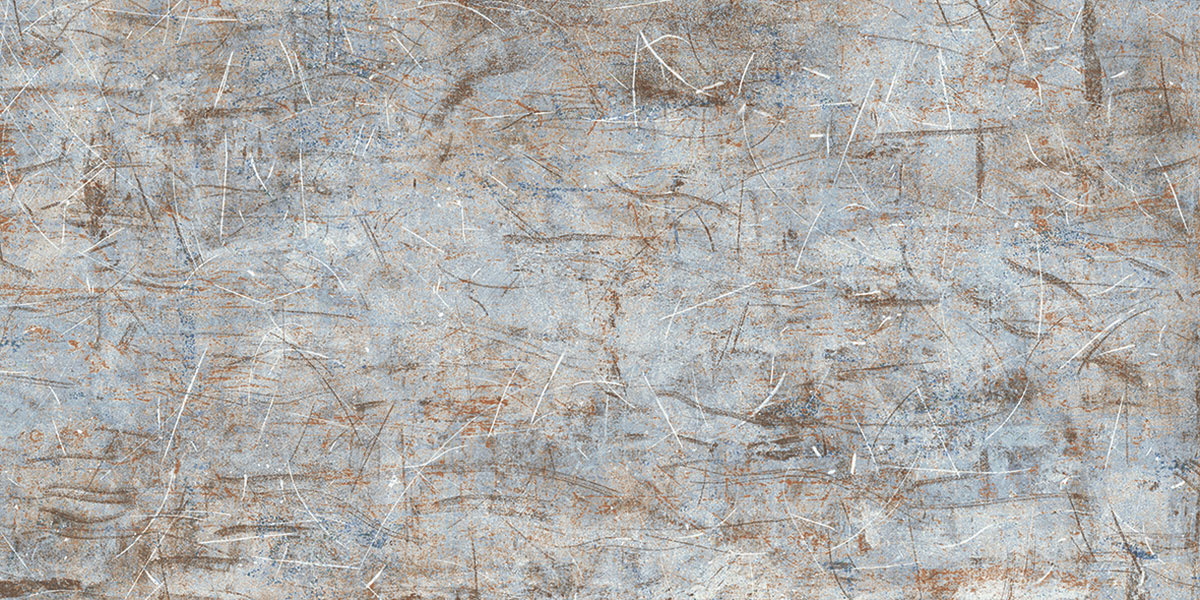 Широкоформатный керамогранит  Scratch Light Graffiti Nat Ret 149005, цвет голубой, поверхность матовая, прямоугольник, 1600x3200