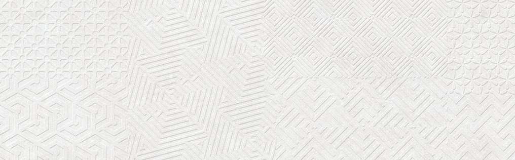 Керамическая плитка Cifre Materia Textile White, цвет белый, поверхность матовая, прямоугольник, 250x800