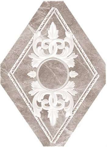 Вставки Navarti Inserto Oka Blade Gris, цвет серый, поверхность глянцевая, прямоугольник, 105x145