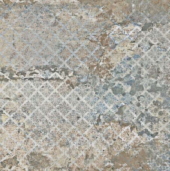 Керамогранит Aparici Carpet Vestige Natural, цвет серый, поверхность матовая, квадрат, 592x592