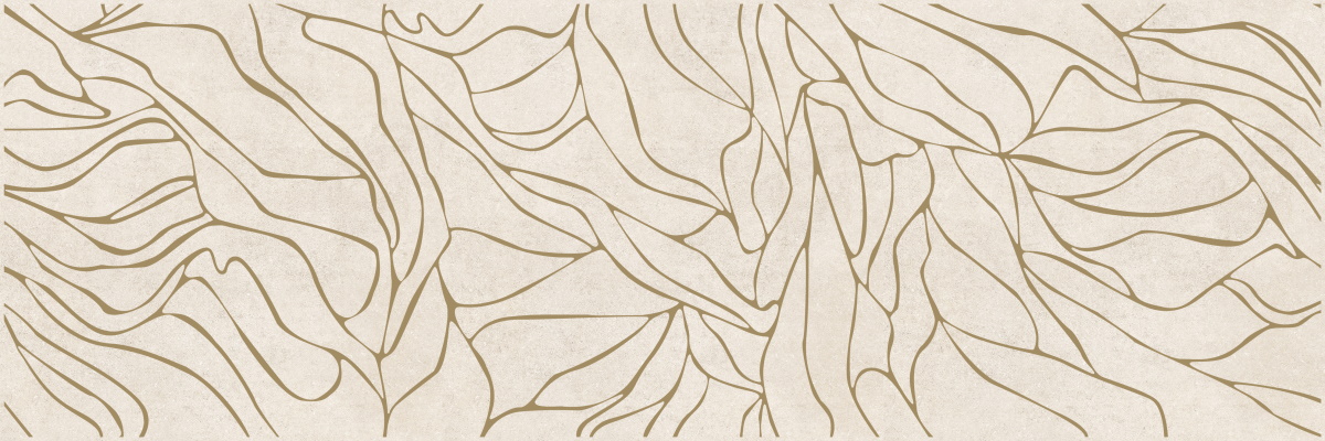 Декоративные элементы Meissen Organic OR2U012, цвет бежевый, поверхность матовая, прямоугольник, 250x750
