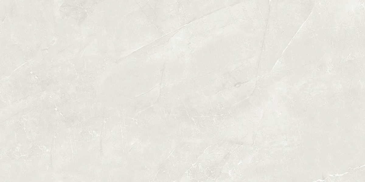Керамогранит Sina Tile Nismo Grey Polish 2666, цвет белый, поверхность полированная, прямоугольник, 600x1200