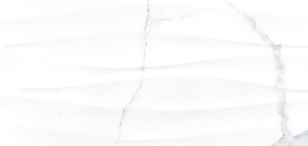 Керамическая плитка Dual Gres Palmira Waves, цвет белый, поверхность глянцевая, прямоугольник, 300x600
