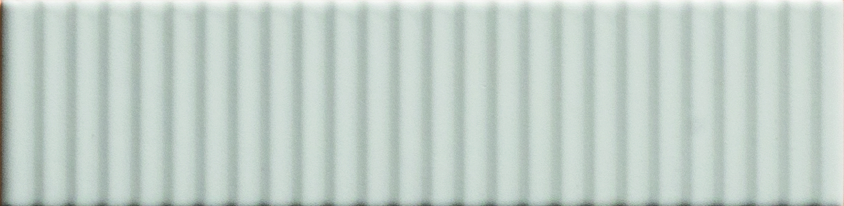 Керамическая плитка 41zero42 Biscuit Strip Bianco 4100602, цвет белый, поверхность матовая 3d (объёмная), прямоугольник, 50x200