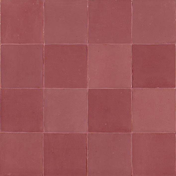 Керамическая плитка L'Antic Colonial Nazari Rabat L138001351, цвет красный, поверхность глянцевая, квадрат, 115x115