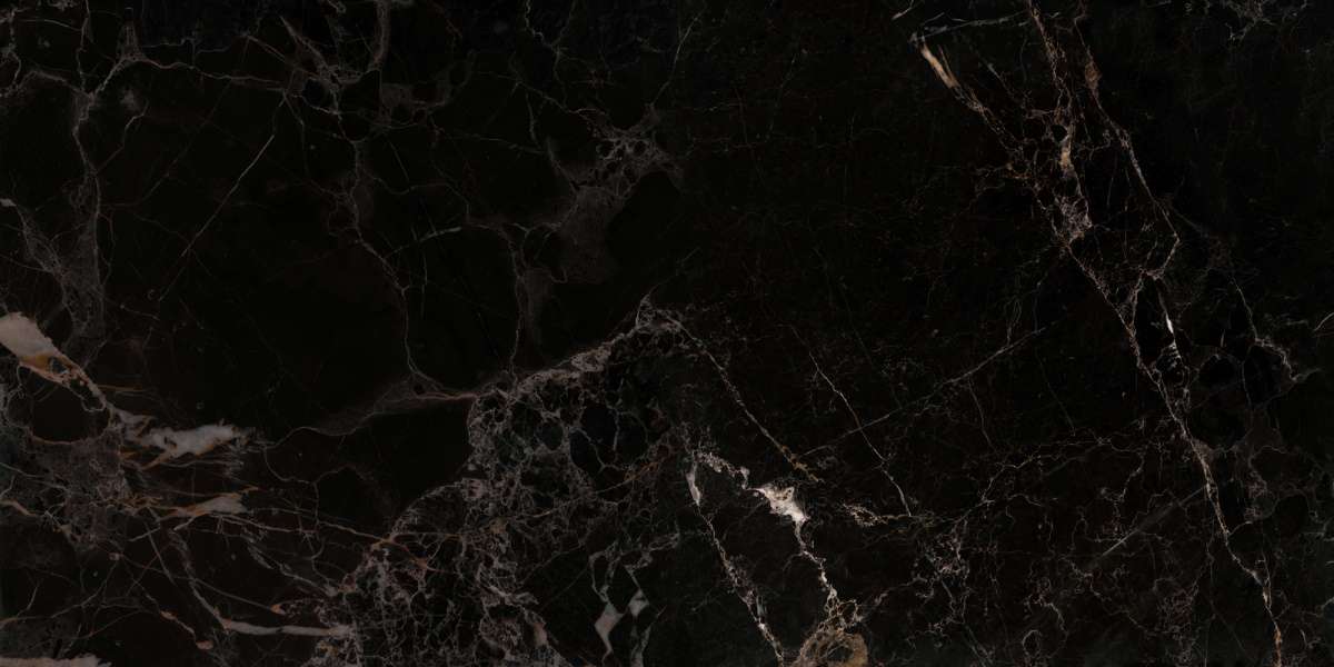 Широкоформатный керамогранит Caesar Anima Nero Atlante Lucidato AEDO, цвет чёрный, поверхность полированная, прямоугольник, 1600x3200