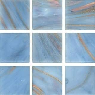 Мозаика Irida Fantasy И10.56(5), цвет голубой, поверхность глянцевая, квадрат, 318x318