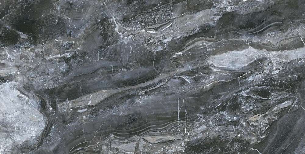 Керамогранит Ecoceramic Hermitage Grey, цвет серый, поверхность полированная, прямоугольник, 600x1200