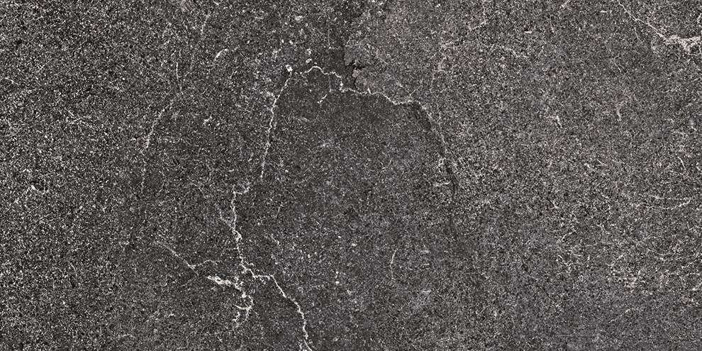 Керамогранит Kerlite Lithos Carbon Soft Rett, цвет серый, поверхность сатинированная, прямоугольник, 600x1200