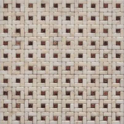 Керамическая плитка Vives Epopeya Caliope-PR, цвет бежевый, поверхность глянцевая, квадрат, 435x435