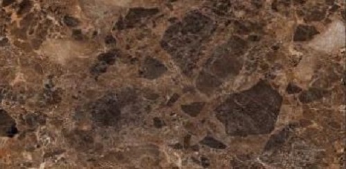 Керамогранит Mega Tile Marron Emperador Glossy, цвет коричневый, поверхность полированная, прямоугольник, 600x1200