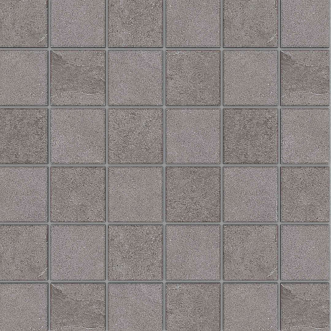 Мозаика Estima Terra Grey LN02/TE02 Неполированный 30x30 36757, цвет серый, поверхность матовая, квадрат, 300x300
