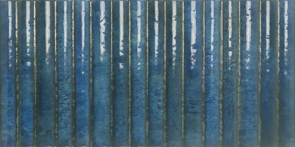 Керамическая плитка Mainzu Etna Blu, цвет синий, поверхность рельефная, прямоугольник, 150x300