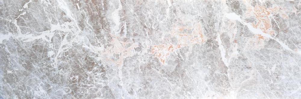 Керамическая плитка Serra Fiori Di Pesca White, цвет серый, поверхность глянцевая, прямоугольник, 300x900