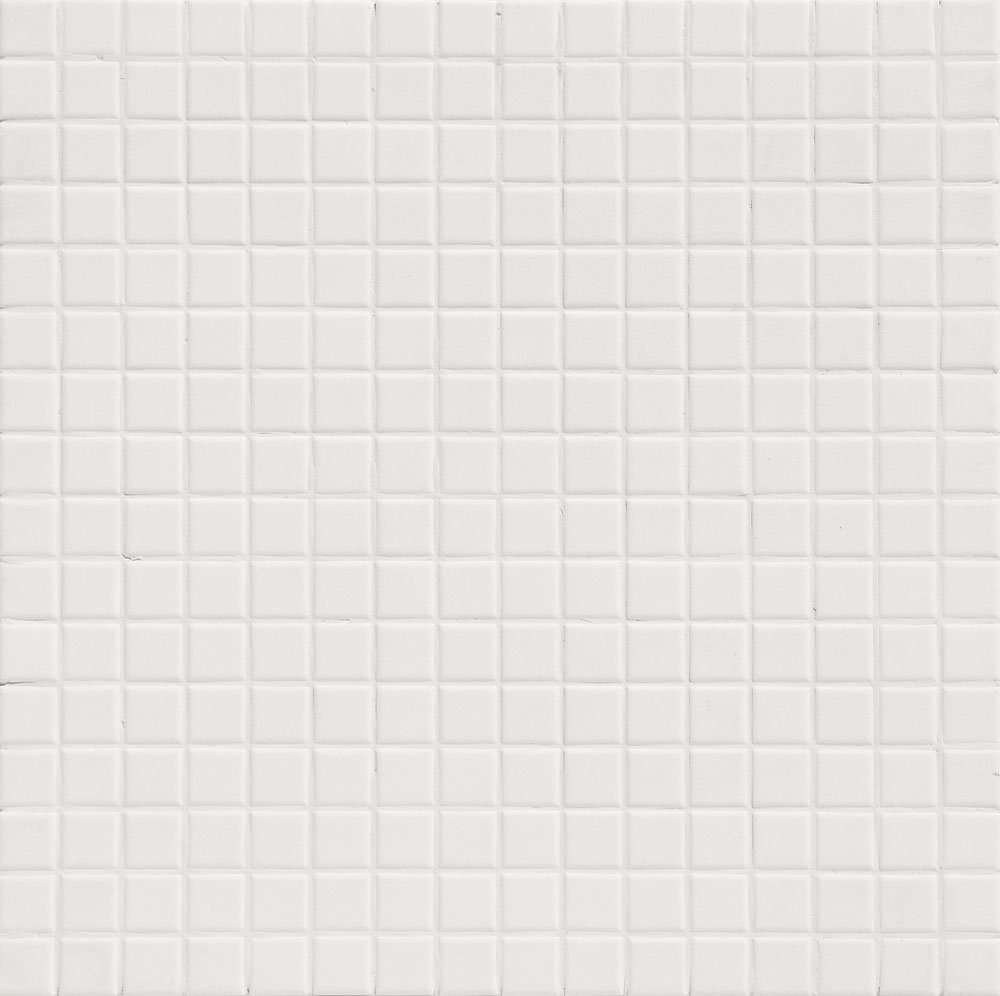 Мозаика Terratinta Betonsquare White TTBSQ01M1N, цвет белый, поверхность матовая, квадрат, 316x316