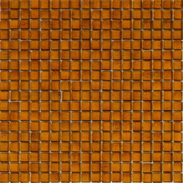 Мозаика Alma Mosaic Glice NT42, цвет коричневый, поверхность глянцевая, квадрат, 150x150